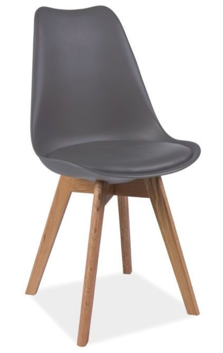 krzesło kuchenne, krzesła, krzesła nowoczesne, krzesła do jadalni, drewniany, szary